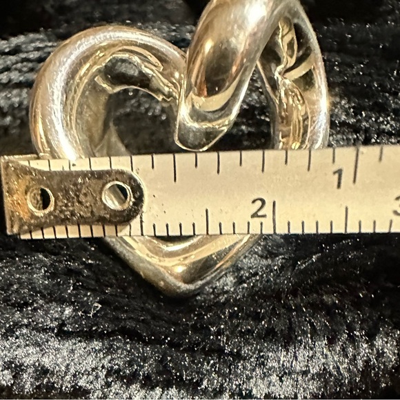 925 Sterling Electroform Heart Ring SIZE 9 New - Picture 6 of 6